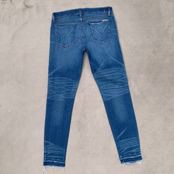Hudson Krista Ankle Skinny Mid Rise Released Hem Jeans Sz27 - Picture 7 of 14